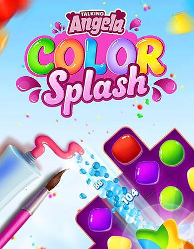 game pic for Talking Angela color splash